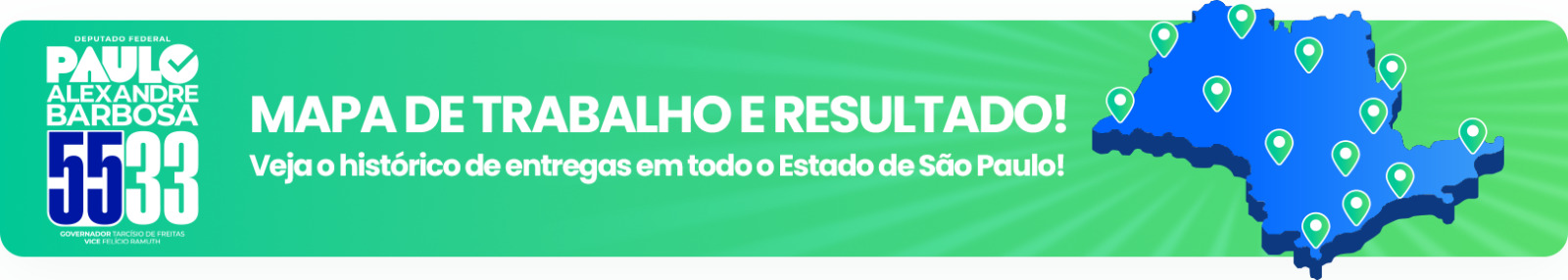 mapa de trabalho e resultado