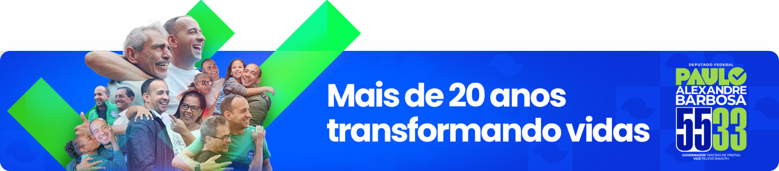 mais de 20 anos transformando vidas