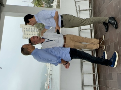 Túnel Santos Guarujá e Novo Terminal de Passageiros em pauta: Deputado Federal Paulo Alexandre Barbosa debate temas em reunião na Autoridade Portuária de Santos