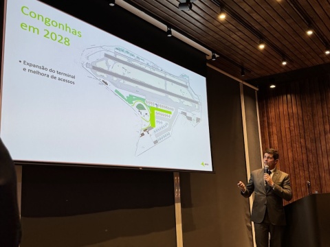 Deputado Federal Paulo Alexandre Barbosa participa de anúncio do investimento da Aena no Aeroporto de Congonhas