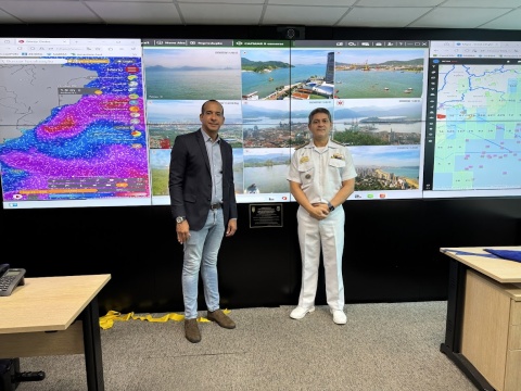 Paulo Alexandre fortalece segurança marítima com novo sistema no 8º Distrito Naval