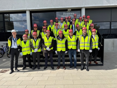 Túnel Santos-Guarujá: comitiva conhece canteiro de obras de projeto na Europa