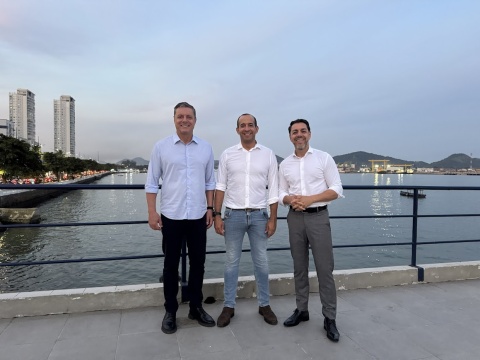 Paulo Alexandre Barbosa reforça urgência do túnel Santos–Guarujá e cobra agilidade: “O trabalhador não pode mais esperar”