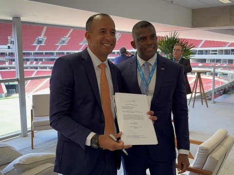 Deputado Paulo Alexandre Barbosa recebe proposta de uso da área do Terminal de Passageiros