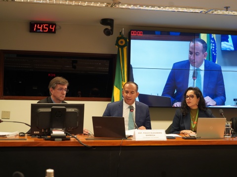 Paulo Alexandre Barbosa preside reunião de instalação da Comissão Externa que vai acompanhar obras do Túnel Santos-Guarujá 