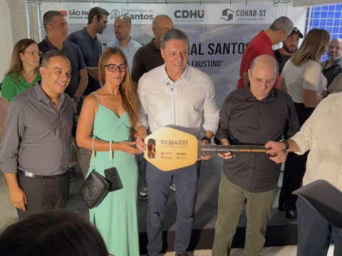 Garantido por Paulo Alexandre Barbosa enquanto prefeito, Santos I é entregue