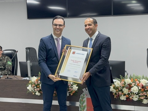 Leonardo Stella e Paulo Alexandre Barbosa recebem títulos de cidadão americanense