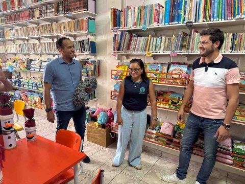 Escola Cáritas recebe emenda parlamentar do dep. Paulo A. Barbosa por intermédio de Xandão Tosini