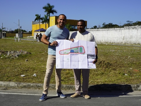 Paulo Alexandre destina R$ 600 mil para bairro de Bertioga ganhar sua primeira praça